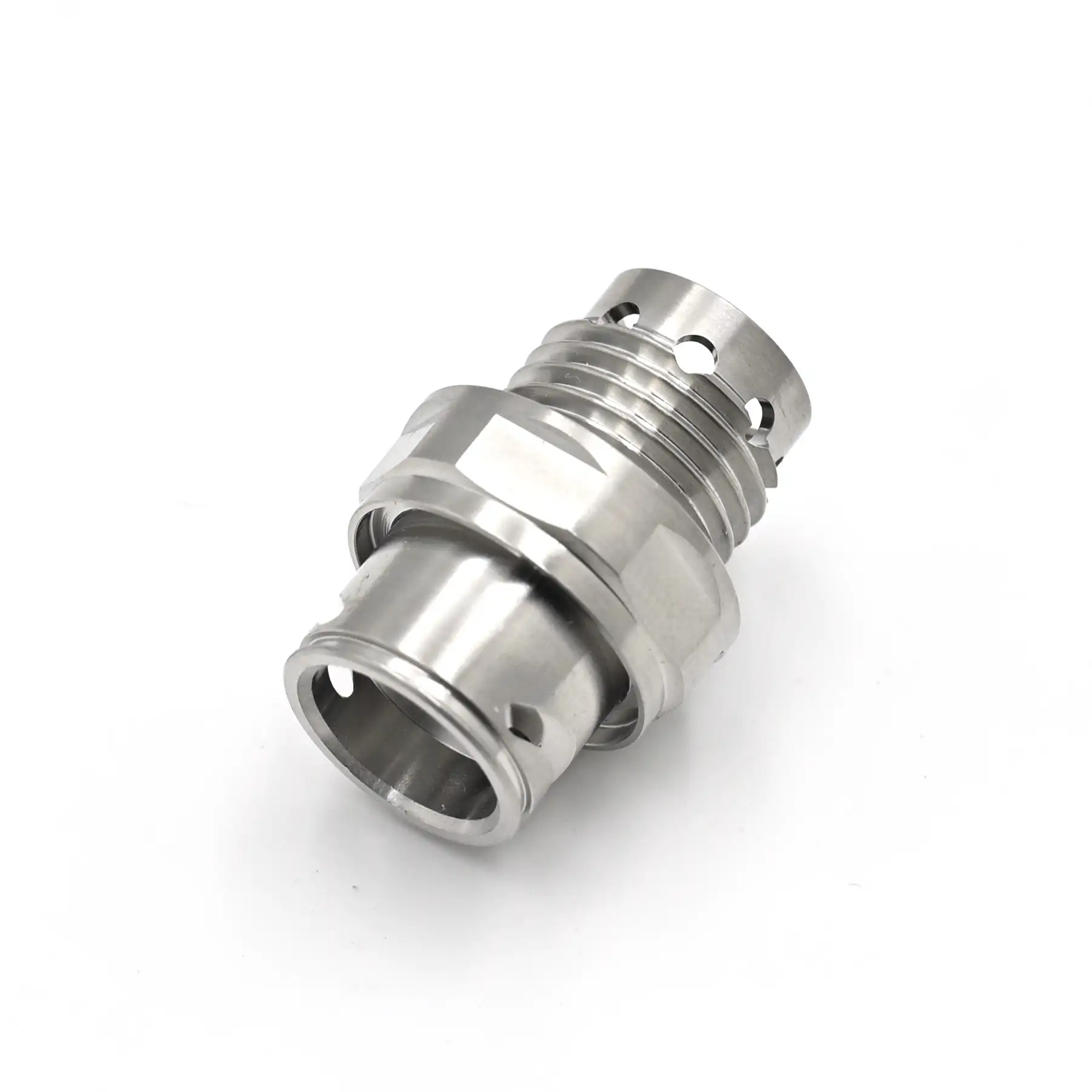 Primer plano del conector de refrigeracion