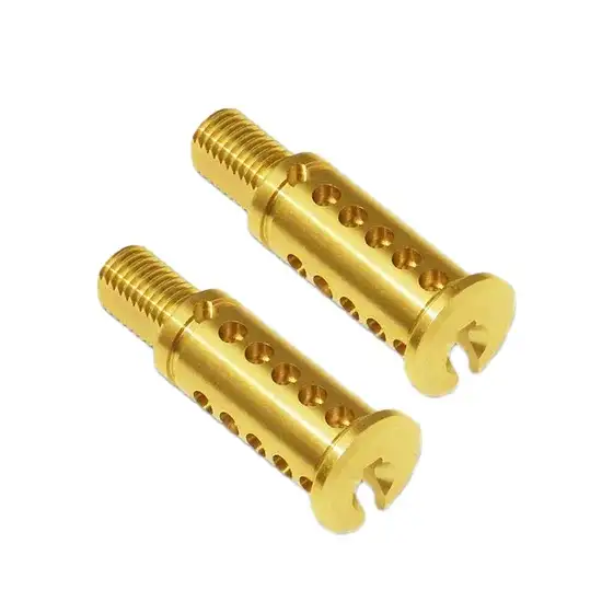 Naval Brass Part Close-up