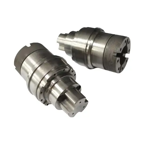 1018 Steel CNC Machined Parts Close-up